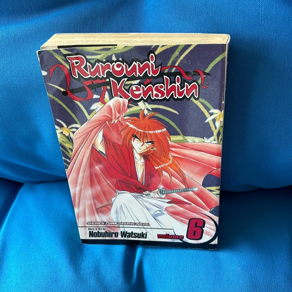 Rurouni Kenshin Comic Volume 6 By Nobuhiro Watsuki Shonen Jump Graphic Novel